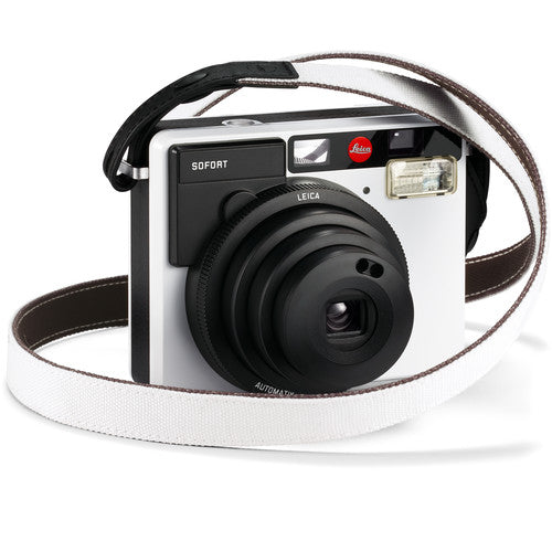 Leica Strap for Sofort Instant Film Camera - White/Black