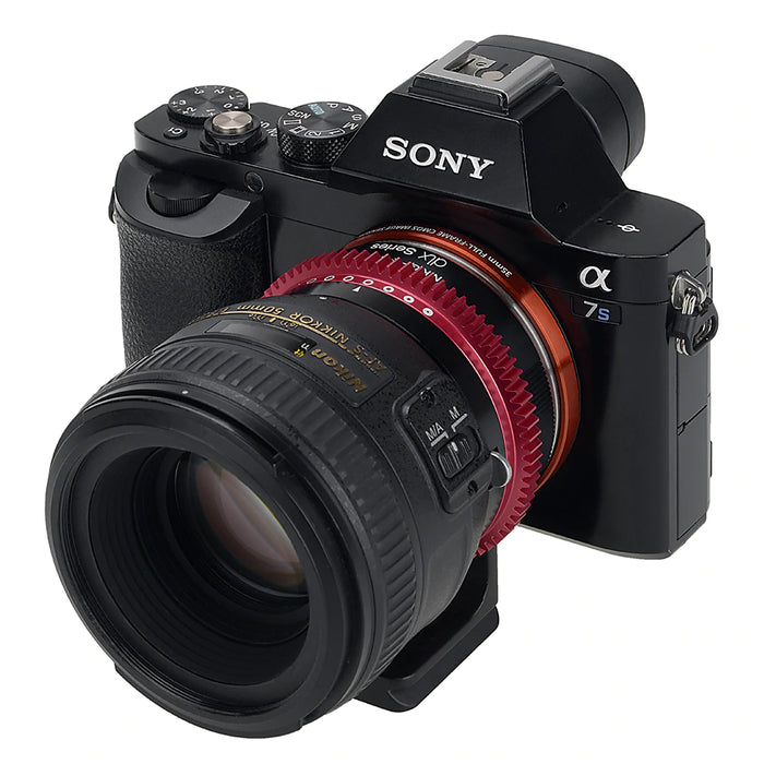 FotodioX Nikon F-Mount G-Type Lens to Sony E-Mount Camera DLX Series Adapter (Mark II)