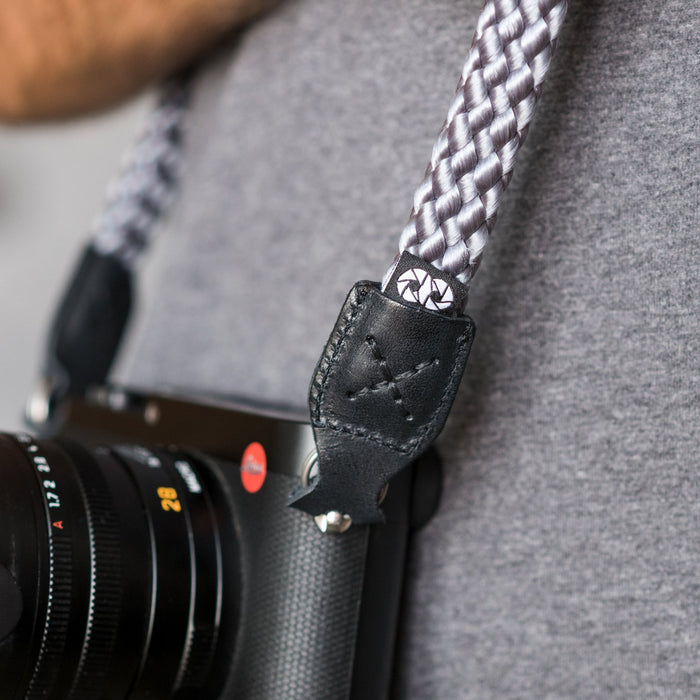 Cooph Braided Camera Strap, 49.2" (125cm) - Charcoal