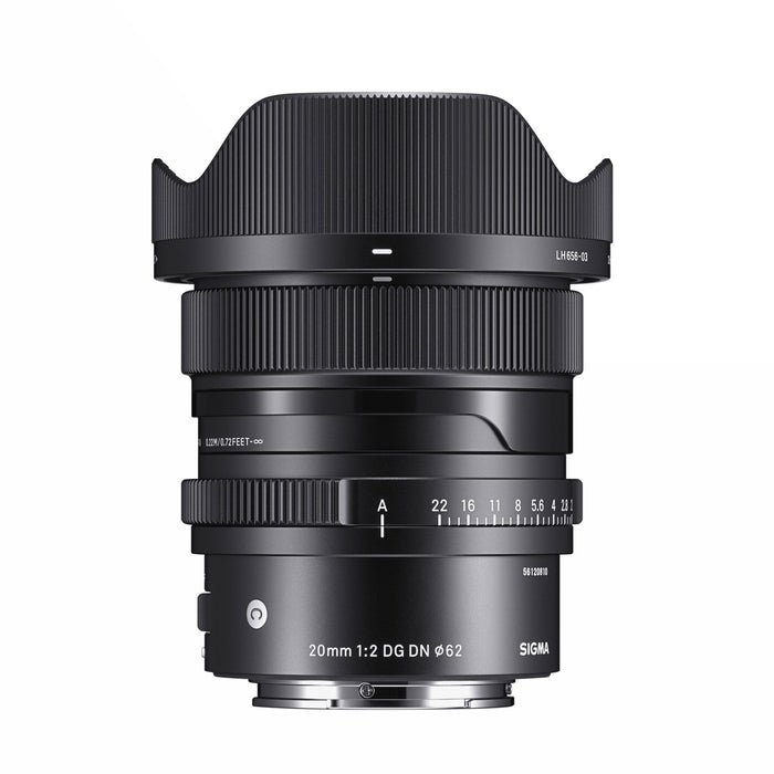 Sigma 20mm f/2 DG DN Contemporary Lens - Sony E Mount