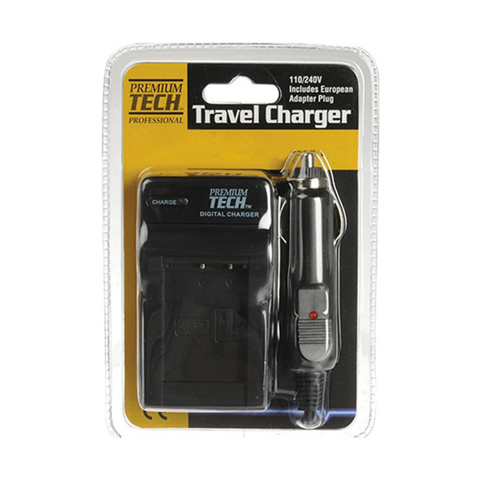 Premium Tech Professional Travel Charger for Fuji NP-W126 Battery