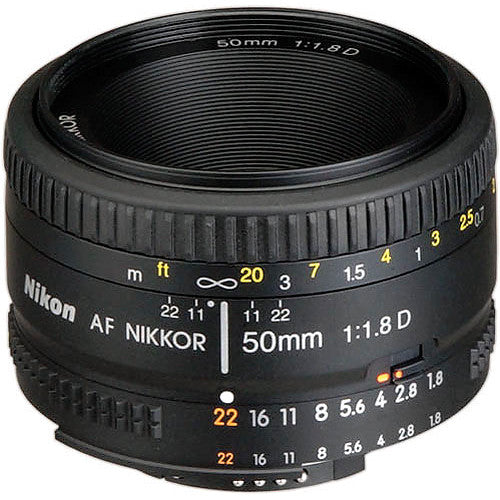 Nikon AF 50mm f/1.8 D Lens