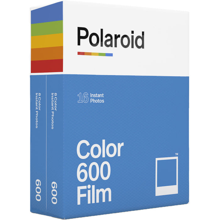 Polaroid Color 600 Instant Film - Double Pack, 16 Exposures
