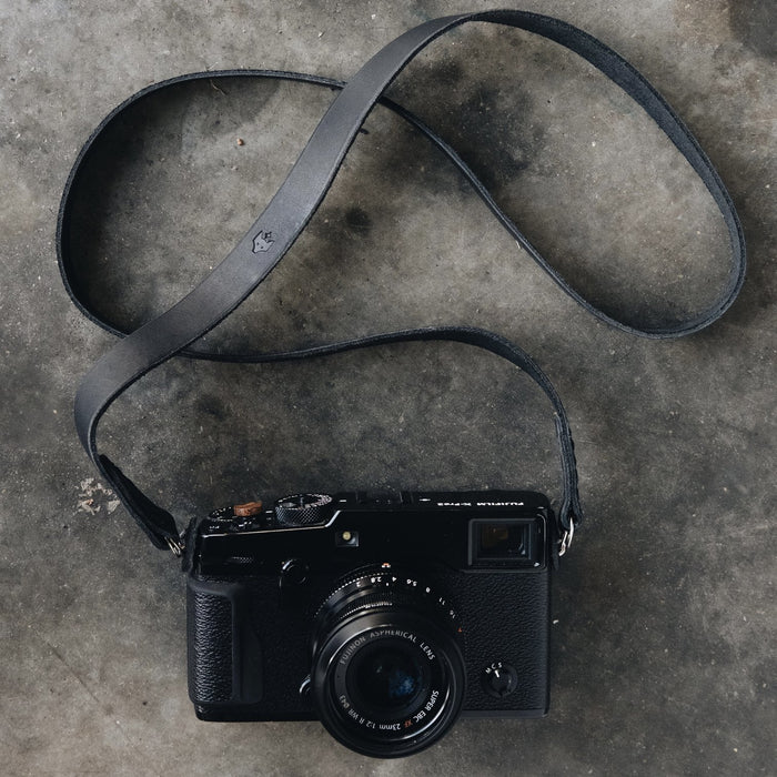 Clever Supply Minimal Camera Strap (Split Ring) 40" - Black