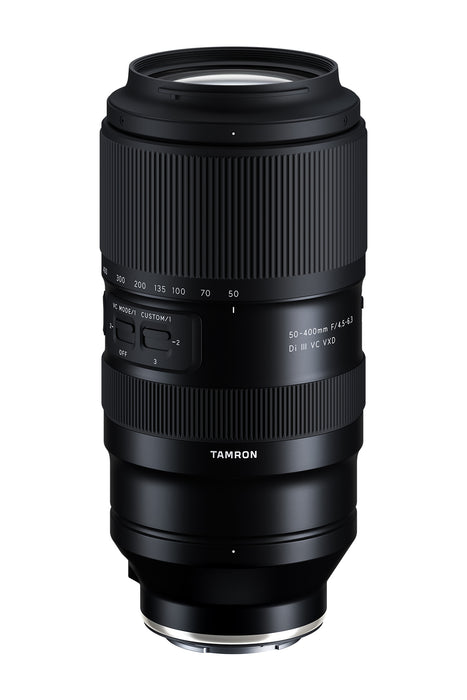 Tamron 50-400 F/4.5-5.3 Di III  VC VXD Lens - Sony E Mount