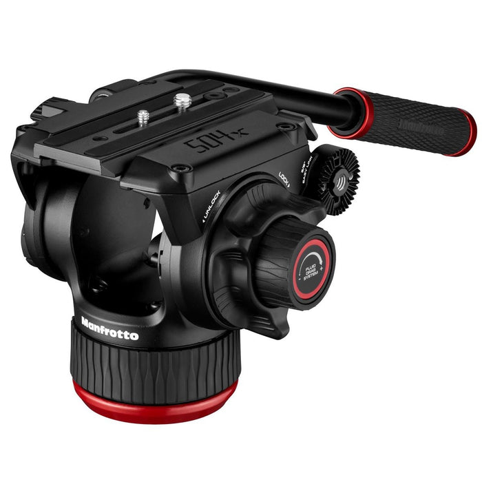 Manfrotto 504X Fluid Video Head with Flat Base