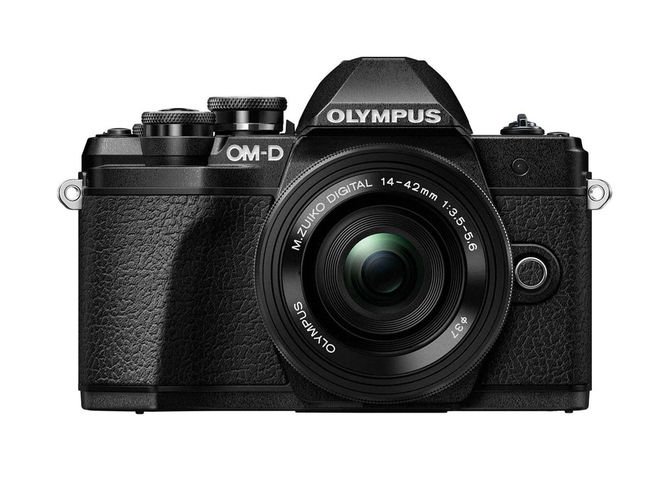 OM System OM-D E-M10 MKIII Camera with 14-42mm Lens - Black