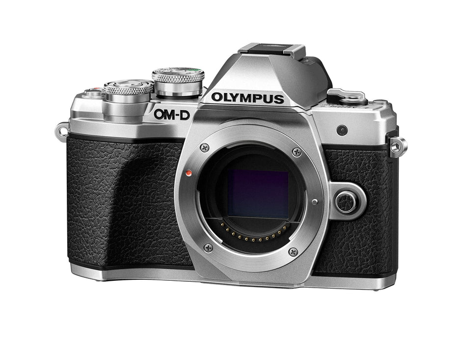 OM System OM-D E-M10 MKIII Camera with 14-42mm Lens - Silver