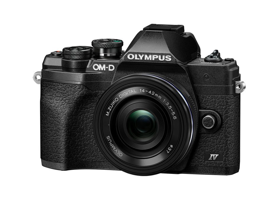 OM System OM-D E-M10 MK IV with 14-42mm Lens - Black