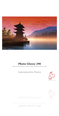 Hahnemühle Photo Glossy 290 17" x 22" 25-Sheets Paper