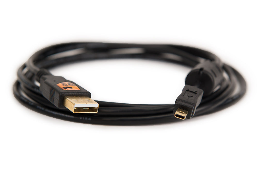 Tether Tools TetherPro USB 2.0 A-Mini B 15' Cable CU5450
