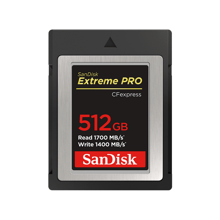 SanDisk 512GB Extreme Pro CFexpress Type B Memory Card