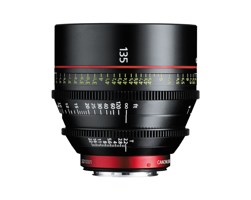 Canon CN-E 135mm T2.2 L F Cinema Prime - EF Mount Lens