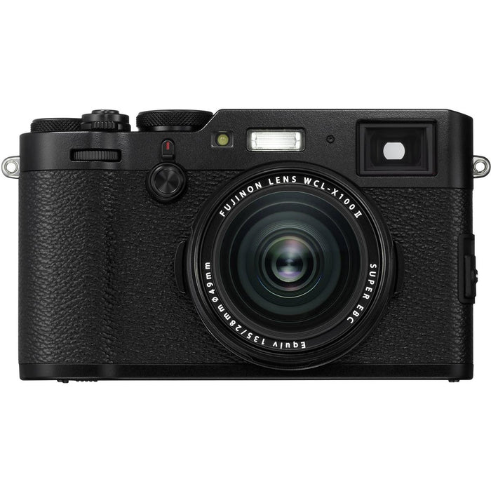 Fujifilm WCL-X100 II Wide Conversion Lens for X100F Camera - Black
