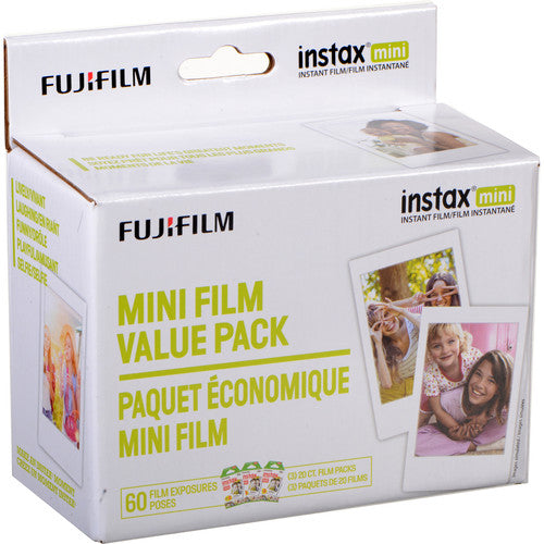 Fujifilm Instax Mini Instant Film - 60 Exposures