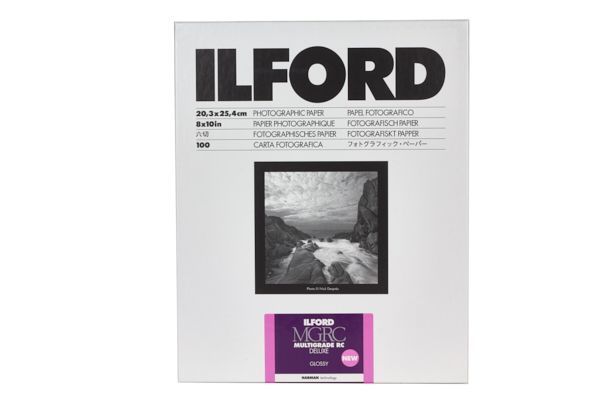 Ilford Multigrade RC Deluxe Paper, Glossy, 5 x 7" - 250 Sheets