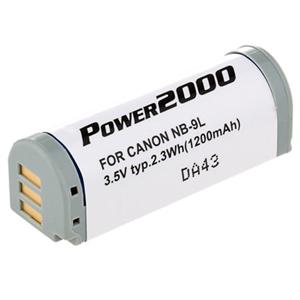 Power2000 NB-9L Battery Canon