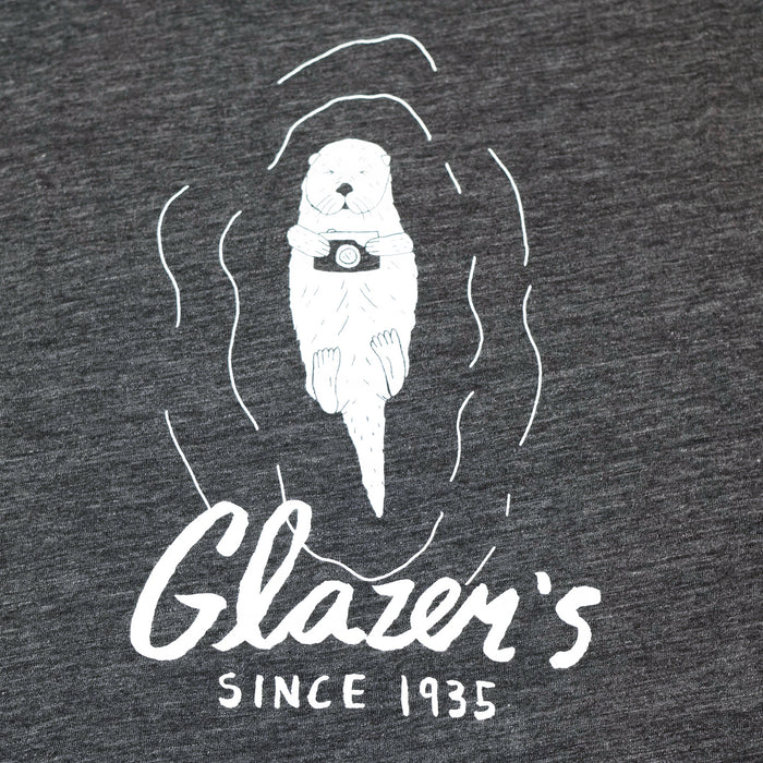 Glazer's Otter T-Shirt Grey - Womens, X-Large