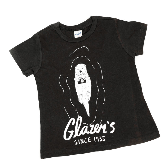 Glazer's Otter T-Shirt Black - Youth, Large