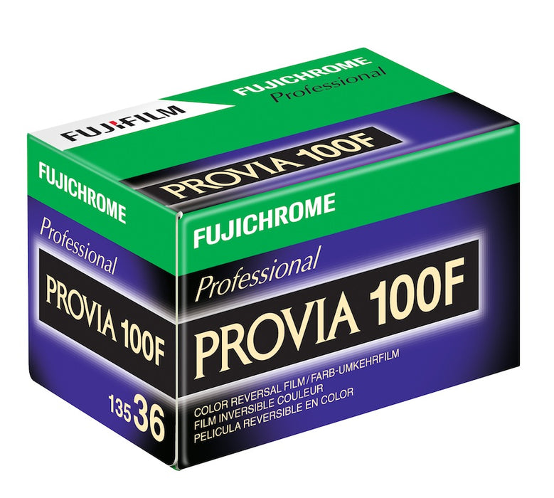 Fujifilm Fujichrome Provia 100F Professional RDP-III Color Transparency - 35mm Film, 36 Exposures, Single Roll