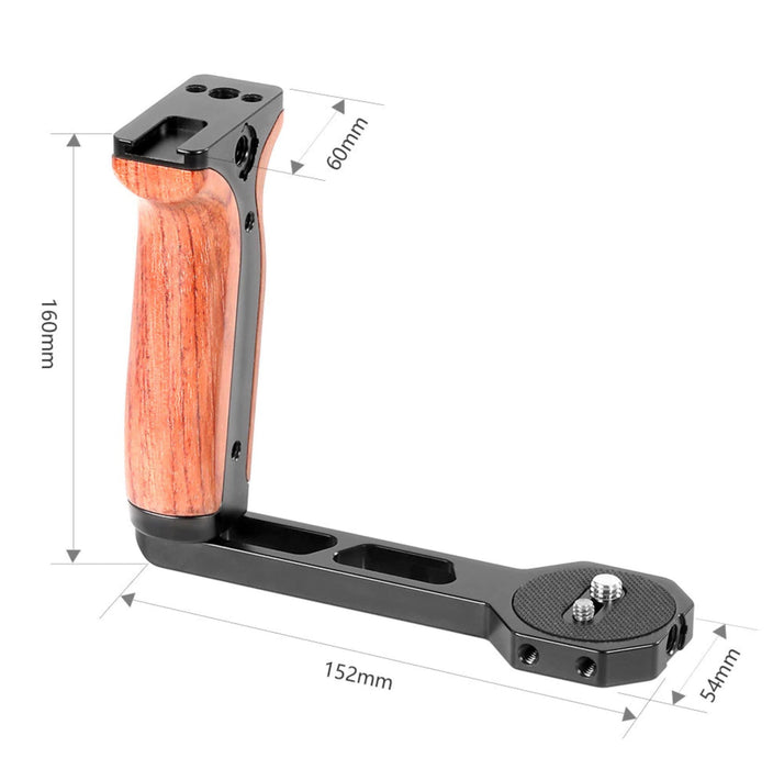 SmallRig Universal Wooden Side Handle for DJI Ronin-S/Ronin-SC/Zhiyun Crane Series Gimbal BSS2222