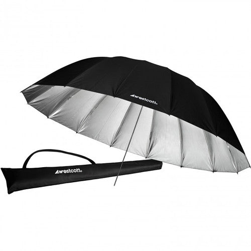 Westcott 7.0' Parabolic Umbrella Holiday Bundle