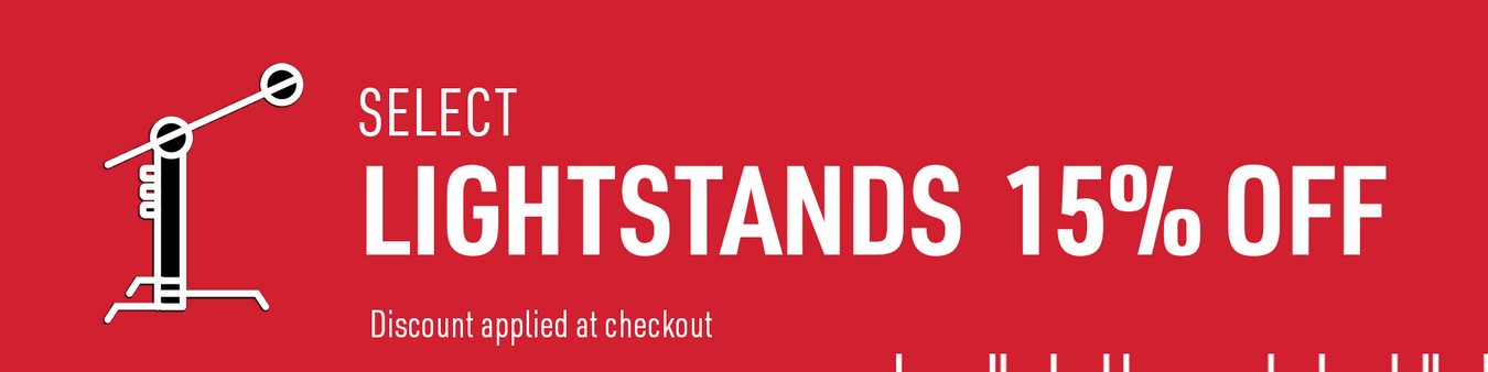 Aluminum Light Stands - Specials