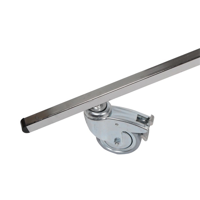 Matthews Junior Double Riser Rolling Stand 9.5' Chrome