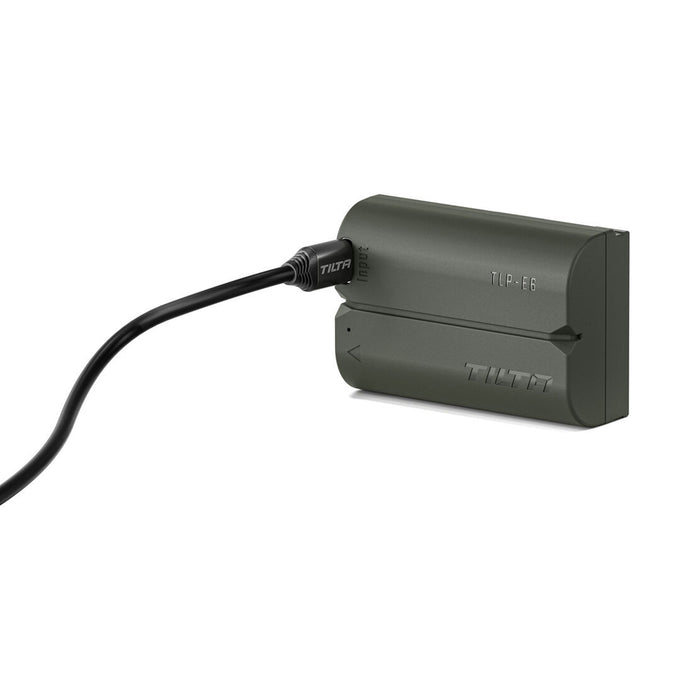 Tilta Portable 4-Bay Charging Station Kit with Canon LP-E6 Batteries (4x) – Green