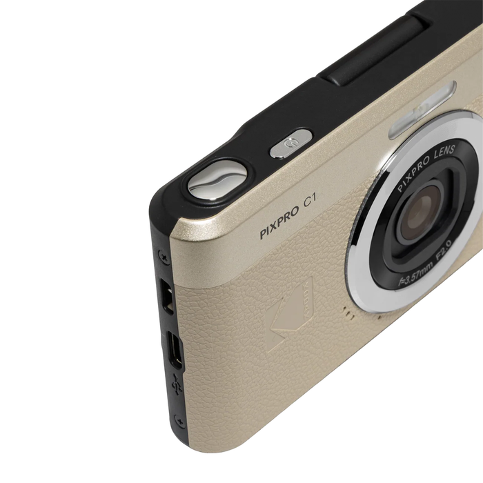 Kodak PIXPRO C1 Compact Digital Camera - Tan