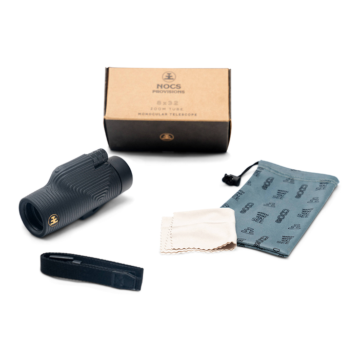 Nocs Provisions Zoom Tube 8X32 Monocular - Obsidian Black