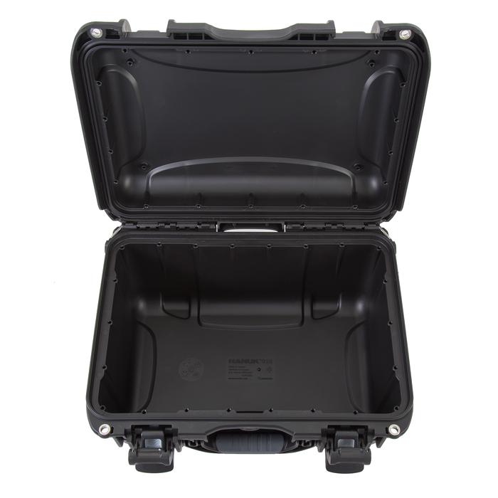Nanuk 918 Medium-Series Pro Photo Kit Protective Case with Padded Dividers & Lid Organizer - Black