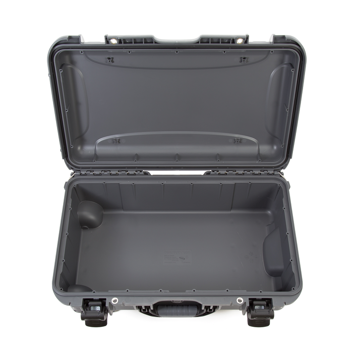 Nanuk 935 Wheeled Protective Case with Custom DSLR Foam & Lid Organizer - Graphite