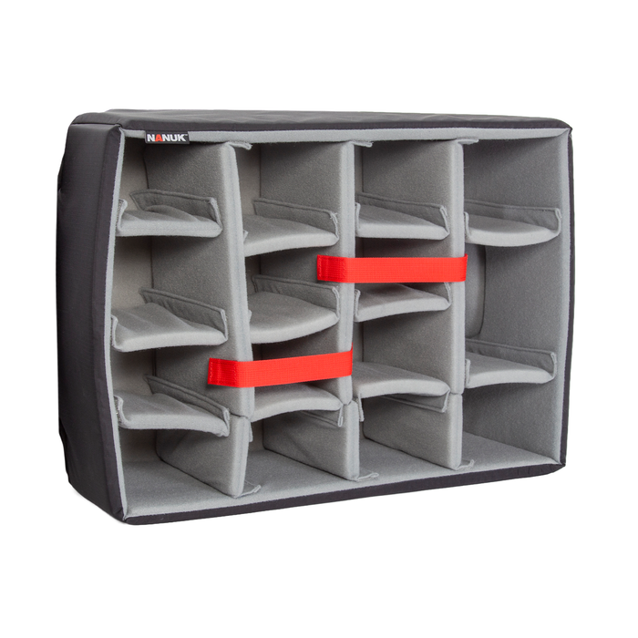 Nanuk 950 Wheeled Pro Photo Kit Protective Case with Padded Dividers & Lid Organizer - Graphite