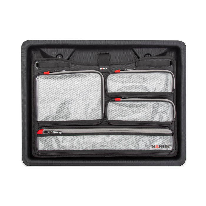 Nanuk 950 Wheeled Pro Photo Kit Protective Case with Padded Dividers & Lid Organizer - Graphite