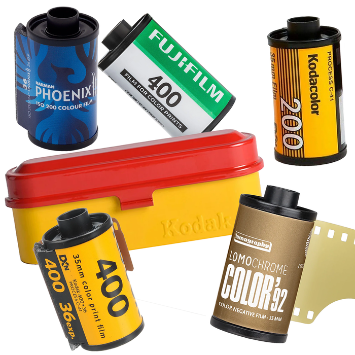 35mm Color Film Bundle with Case (2025)