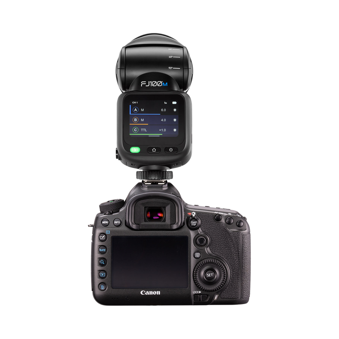Westcott FJ100 M Touchscreen Speedlight Flash with Multi-Brand Camera Mount (100Ws)