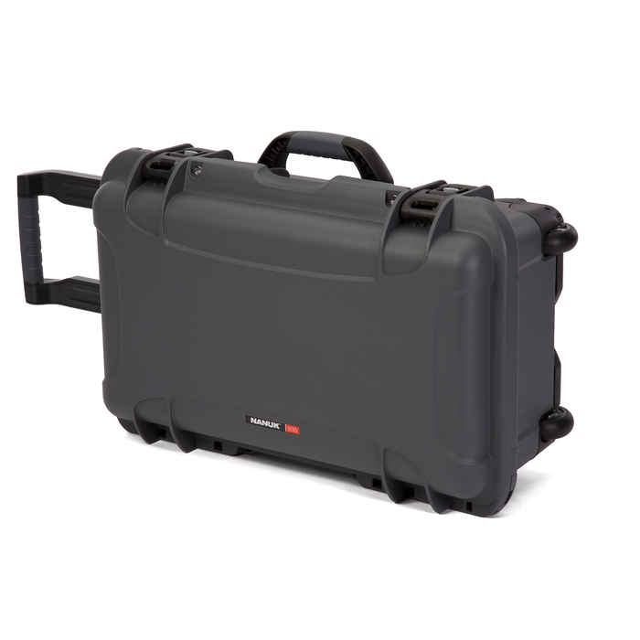 Nanuk 935 Wheeled Pro Photo Kit Protective Case with Padded Dividers & Lid Organizer - Graphite