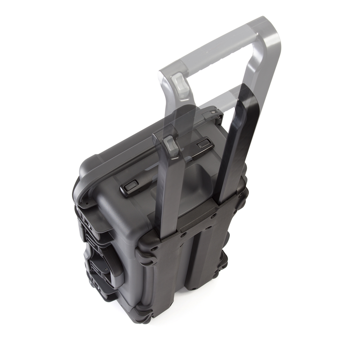 Nanuk 935 Wheeled Protective Case with Custom DSLR Foam & Lid Organizer - Graphite