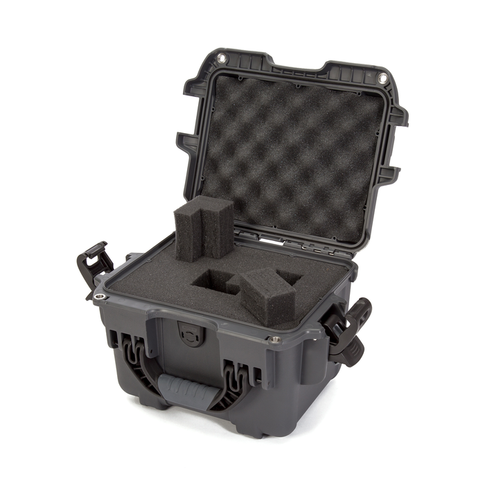 Nanuk 908 Small-Series Protective Case with Cubed Foam & Lid Foam - Graphite