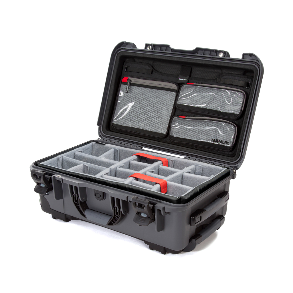 Nanuk 935 Wheeled Pro Photo Kit Protective Case with Padded