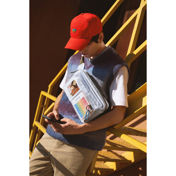 Polaroid Ripstop Crossbody Bag - Clear