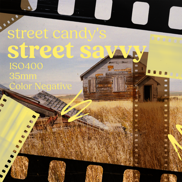 Street Candy Street Savvy 400 Color Negative - 35mm Film, 36 Exposures, Single Roll