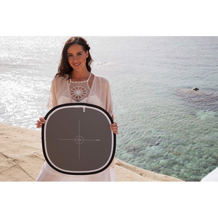 Manfrotto EzyBalance Collapsible Grey/White Card, 20"