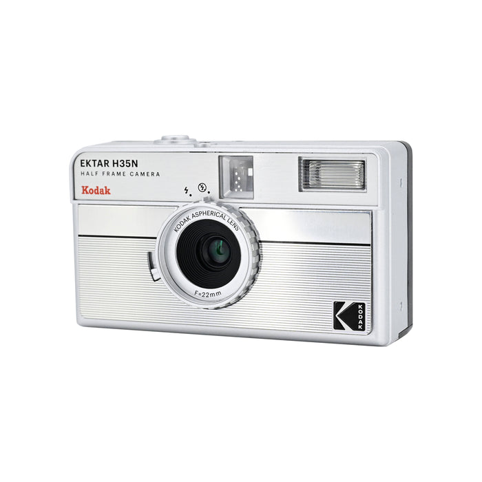 Kodak Ektar H35N Half-Frame Film Camera - Striped Silver