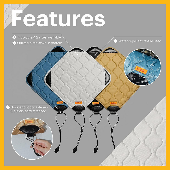 Kodak Camera Wrap, Medium - Black