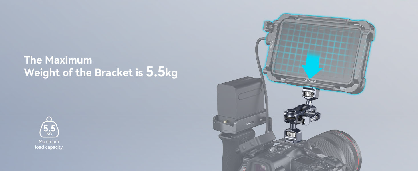 SmallRig Magic Arm with Dual Ball Heads (1/4”-20 Screws) 3873