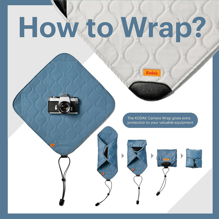 Kodak Camera Wrap, Medium - Black