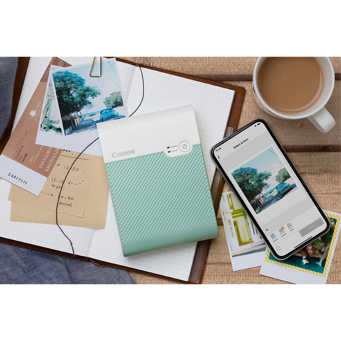 Canon Selphy Square QX10 Compact Photo Printer - Black