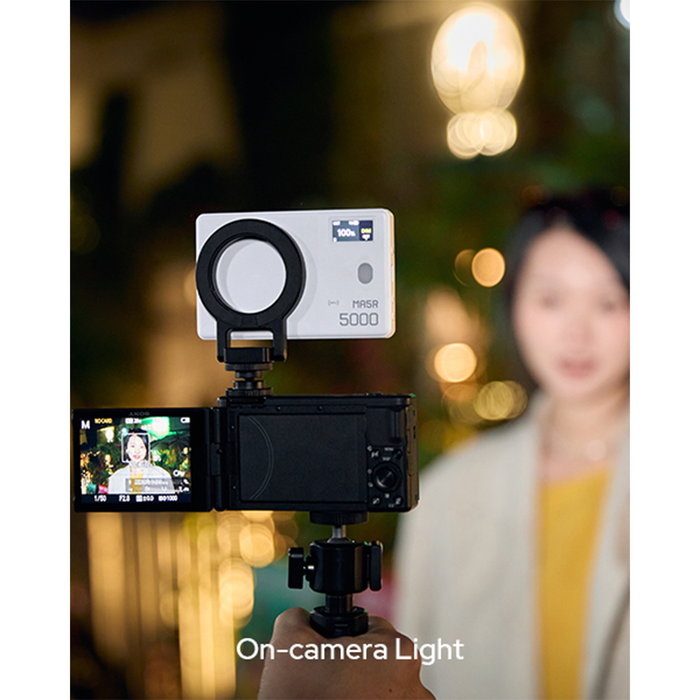 Godox MA5R RGB LED Light & Power Bank - White